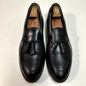 EXCELLENT Alden 660 Tassel Moccasin Loafer (Black Calf) Made USA 14 Narrow AA/B